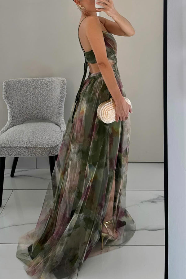Marisela – Long Floral Dress