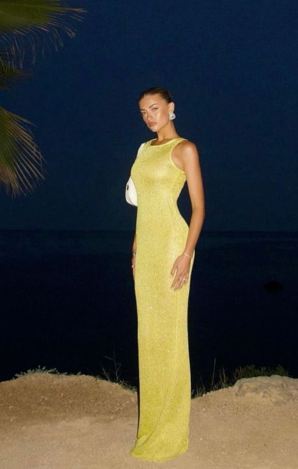Juana - Elegant Glitter Slim Fit Dress