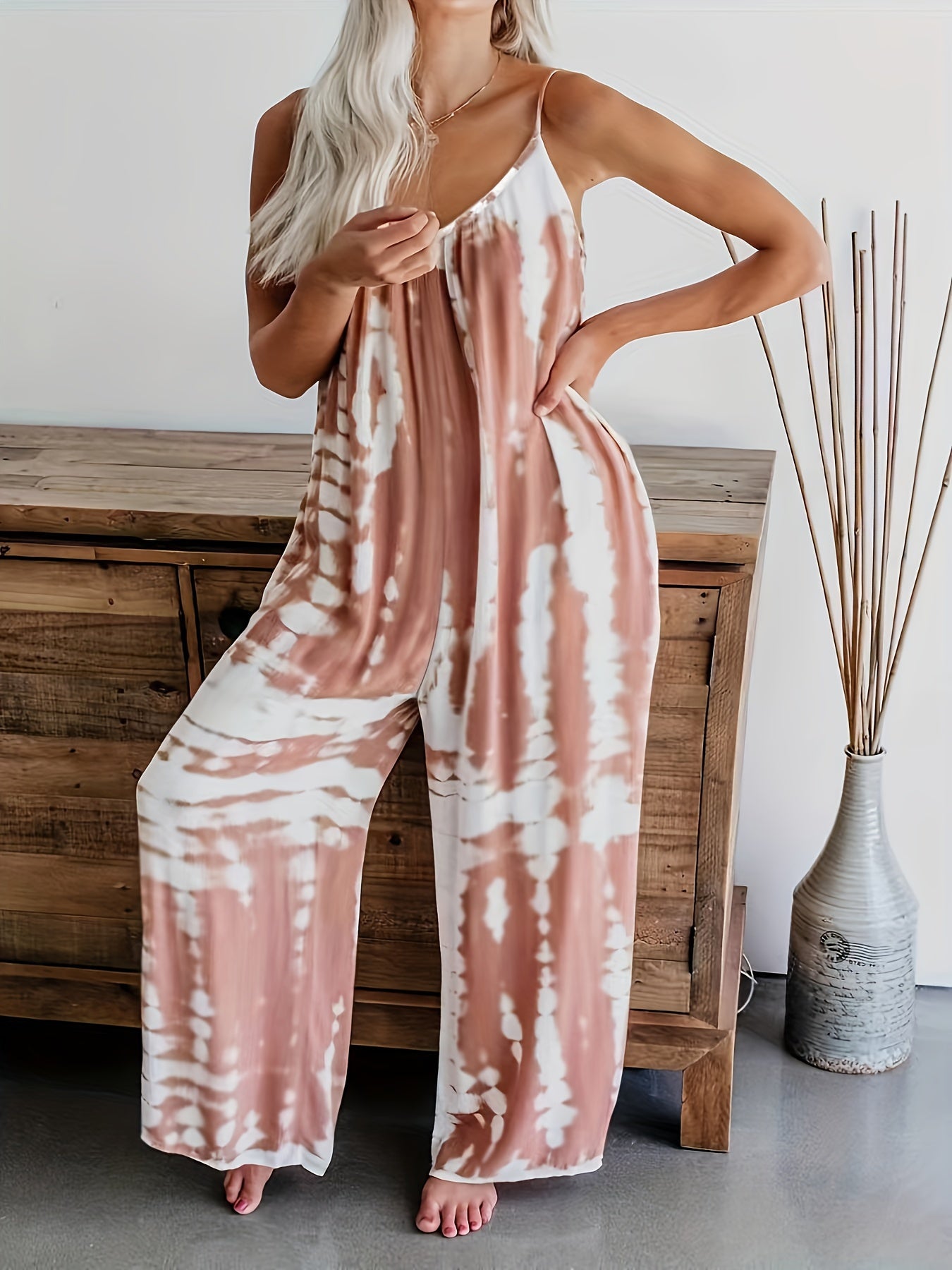 Juliette - Tie-Dye Cami Jumpsuit