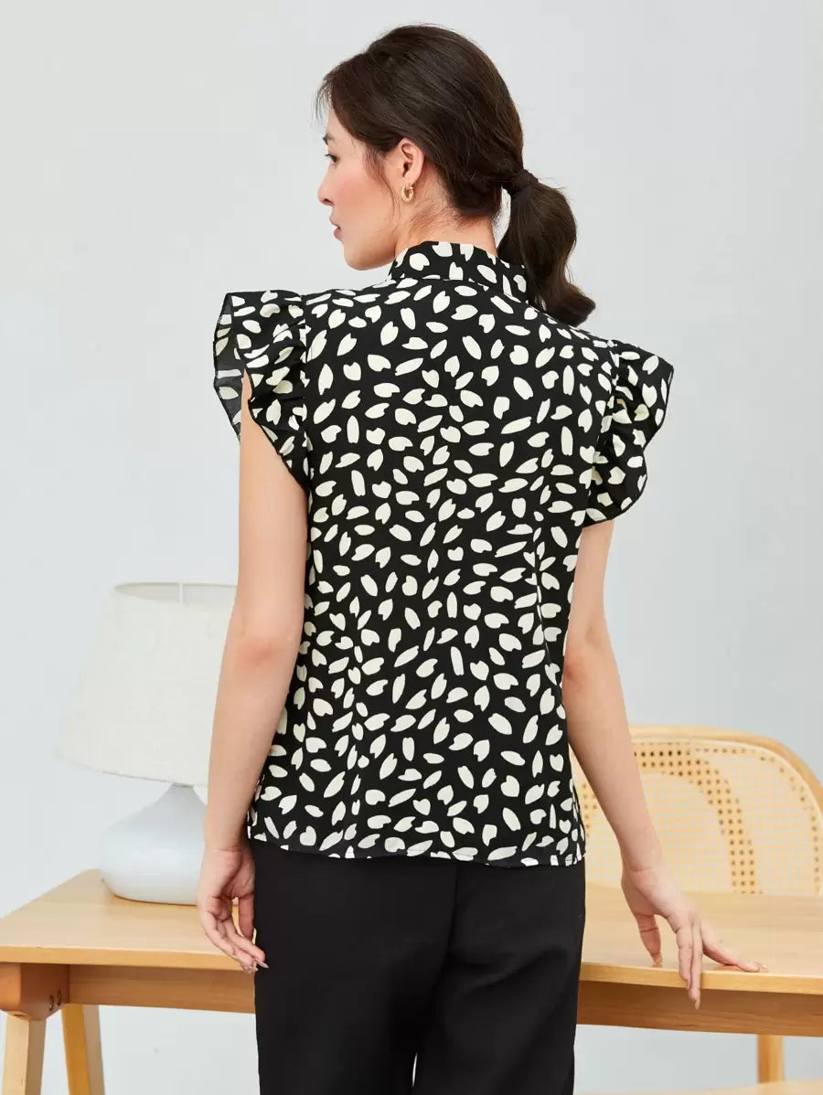 Beatrix - Butterfly Sleeve Top