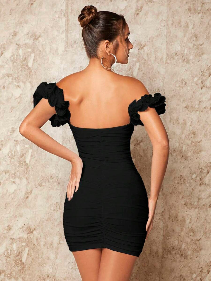 Flavie – Off-the-Shoulder Bodycon Dress