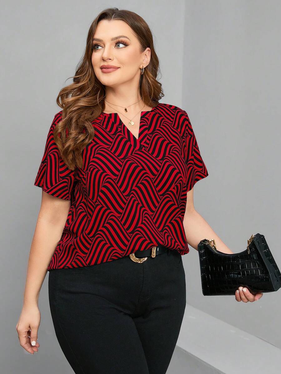 Dixie - Plus Size Short Sleeve