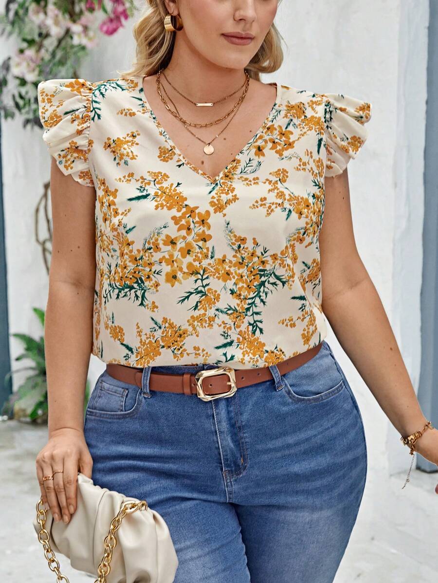 Willow - Floral Print on The Sleeve