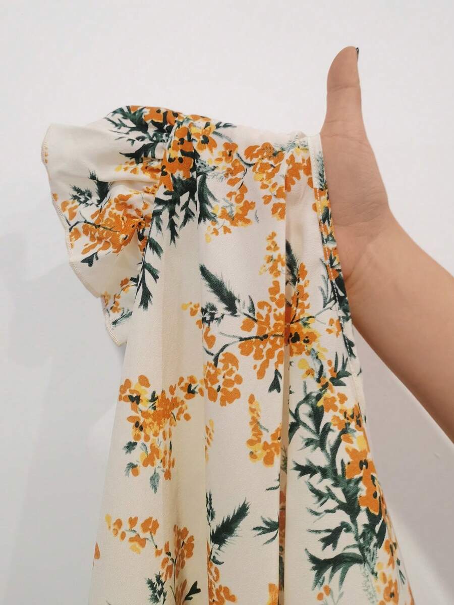 Willow - Floral Print on The Sleeve