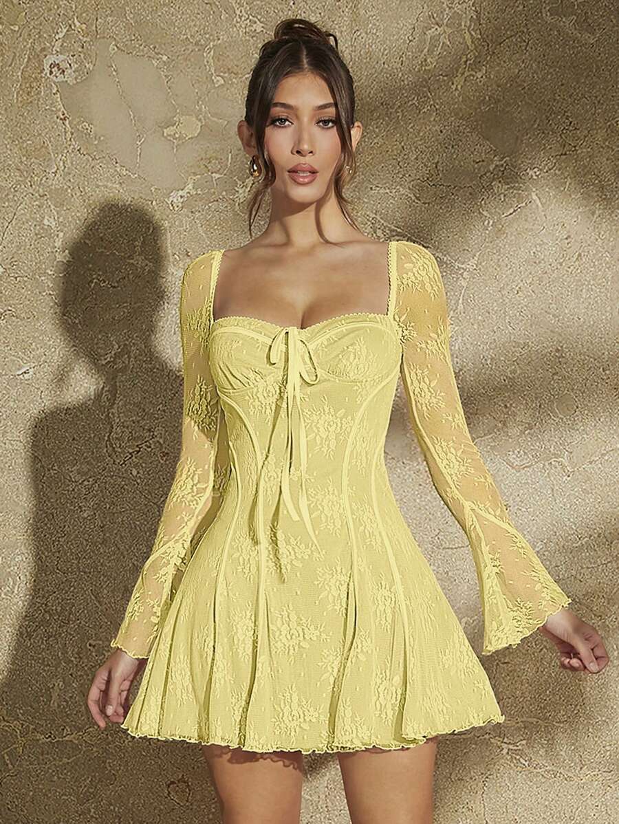 Marissa - Ruffle Hem Dress