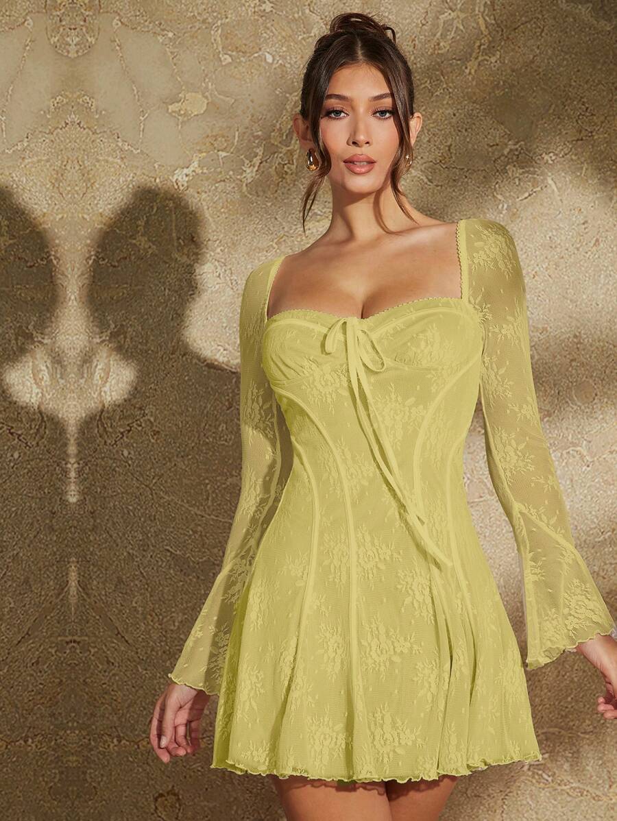 Marissa - Ruffle Hem Dress