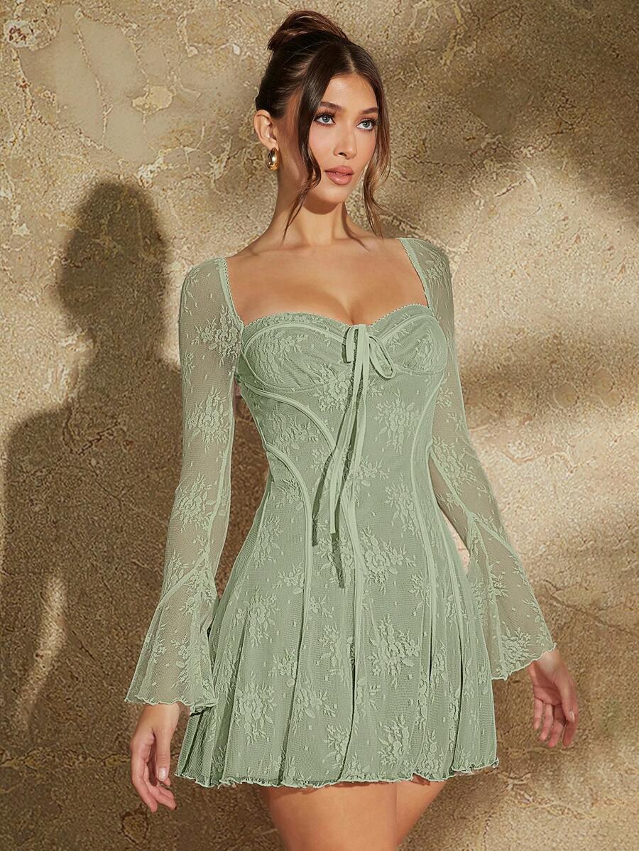 Marissa - Ruffle Hem Dress