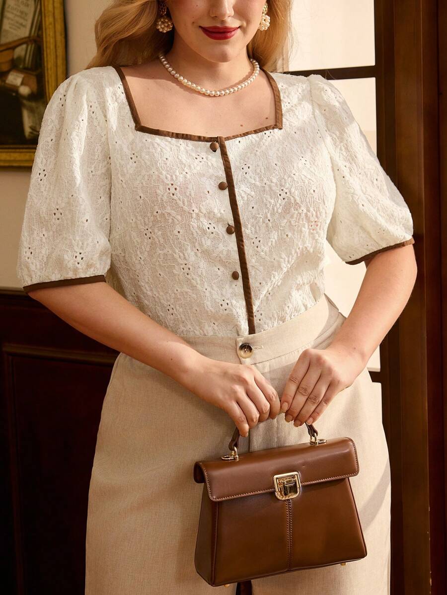 Electra - Vintage Plus Size Blouse