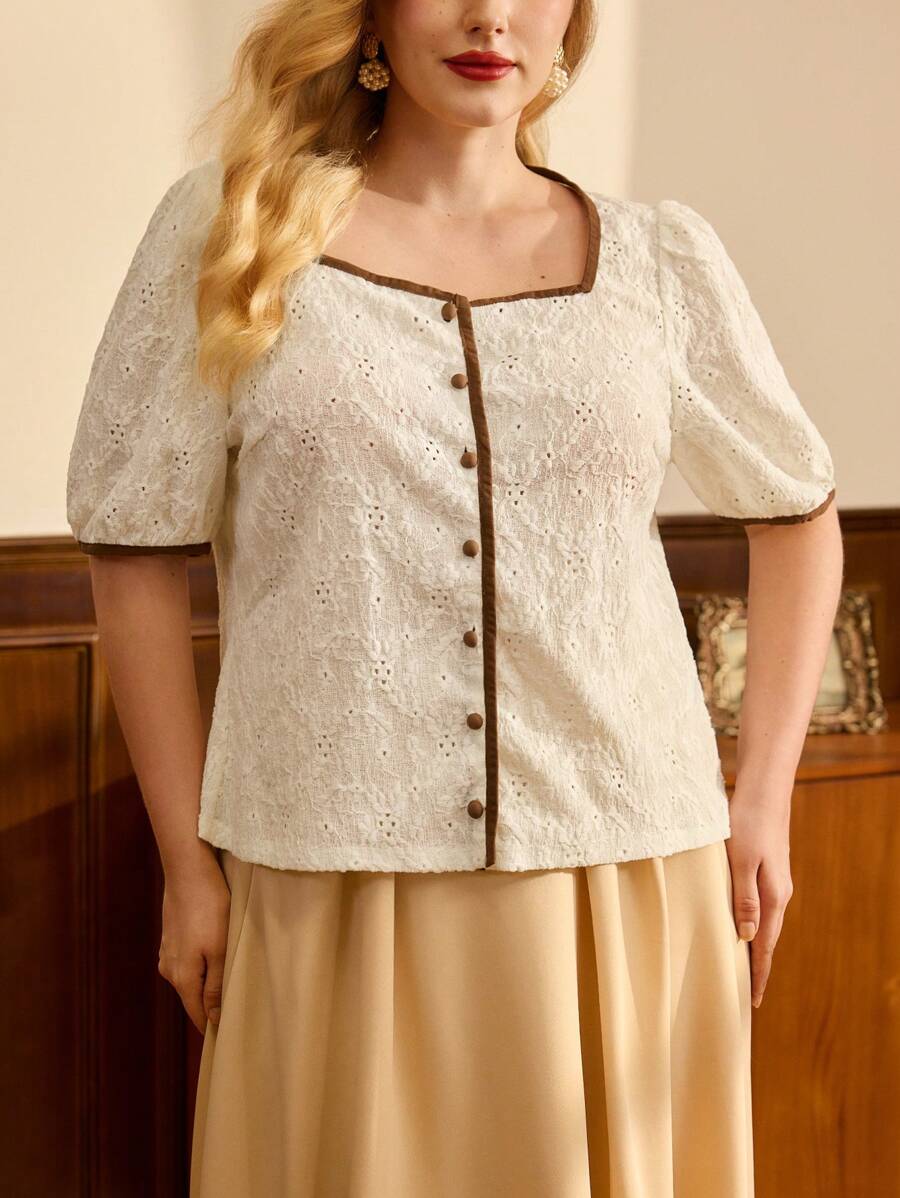 Electra - Vintage Plus Size Blouse