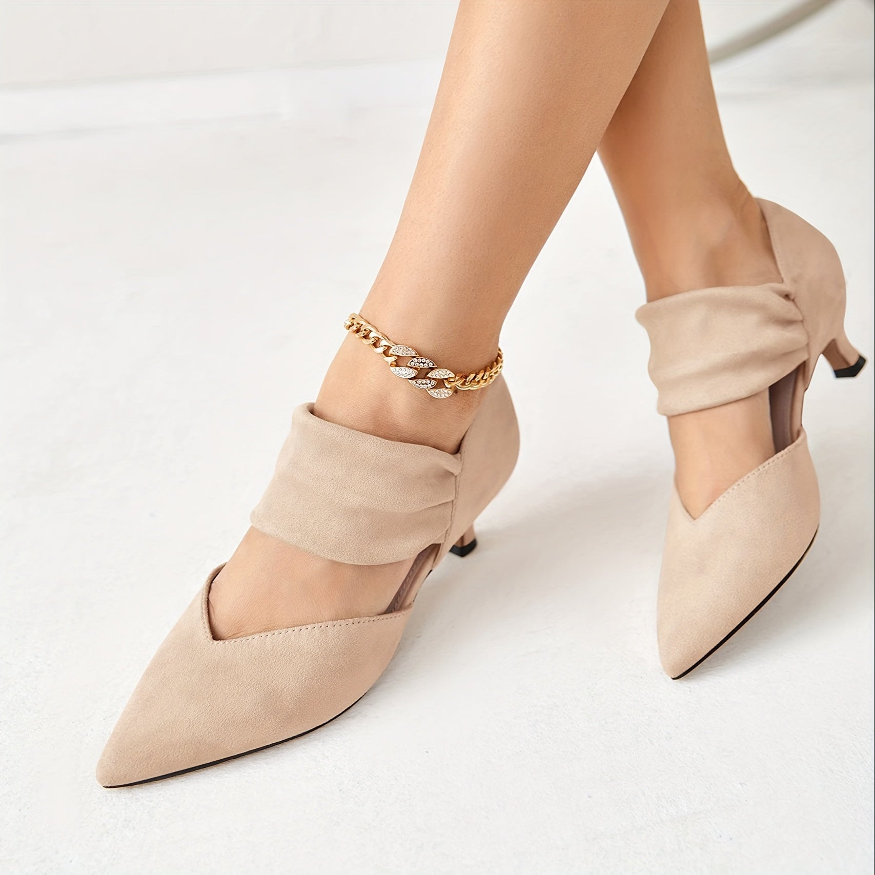Pepper - Elegant Pointed Toe Ankle Strap
