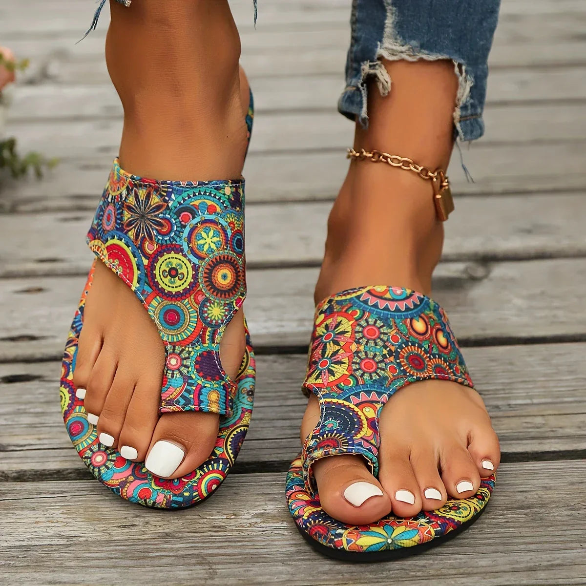 Zoe - Vintage Bohemian Sandals