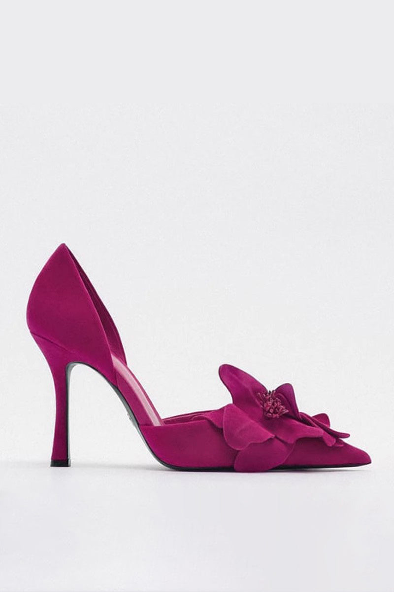 Luxury Flower Heels