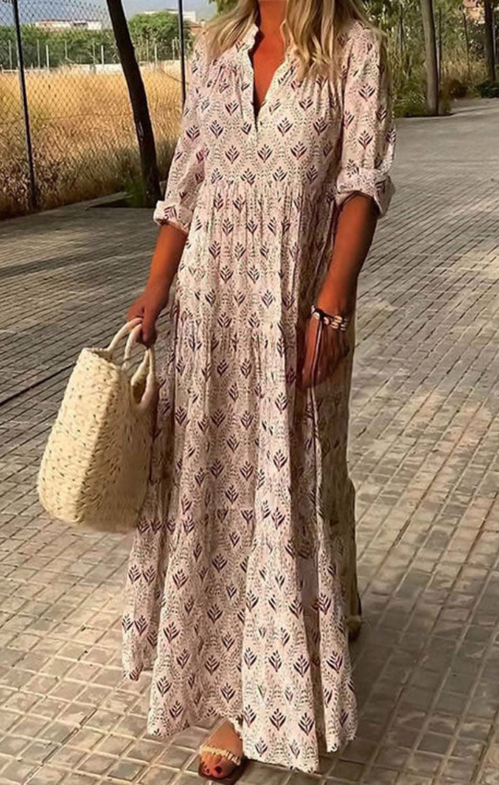 Faith - Bohemian Long Dress