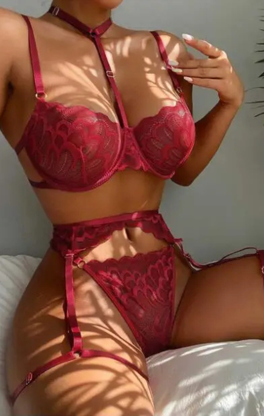 Brooke - Conjunto de Lencería de Encaje