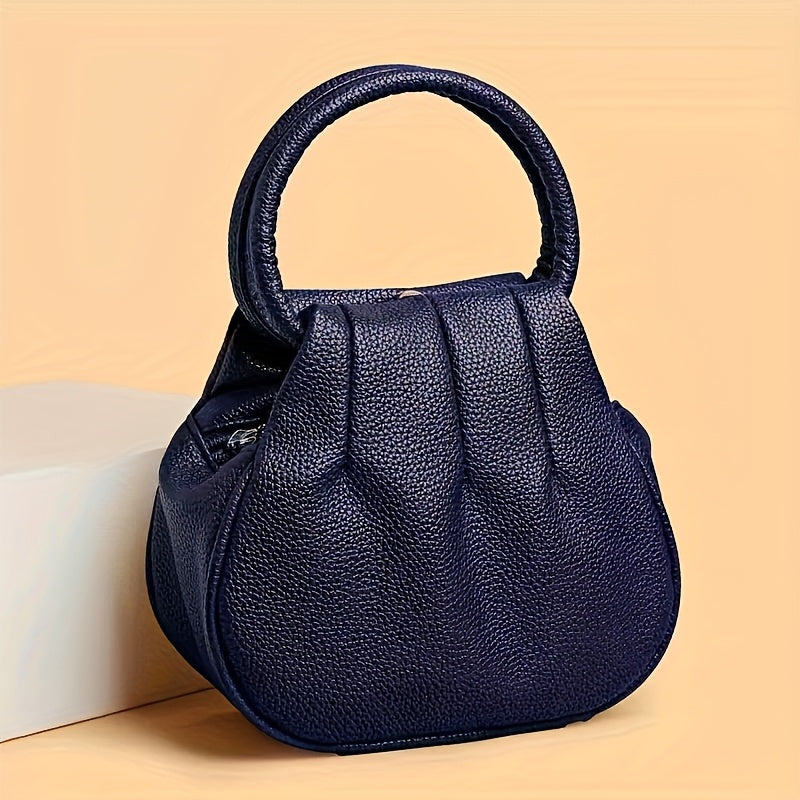 Petra - Compact Round Crossbody Bag