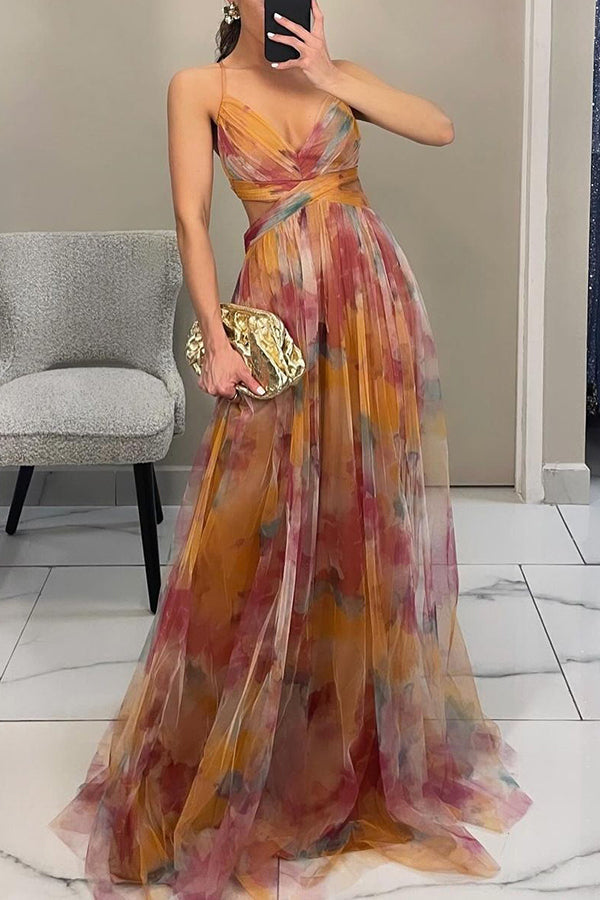 Marisela – Long Floral Dress