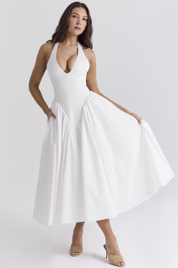 Italian Dream Halter Dress