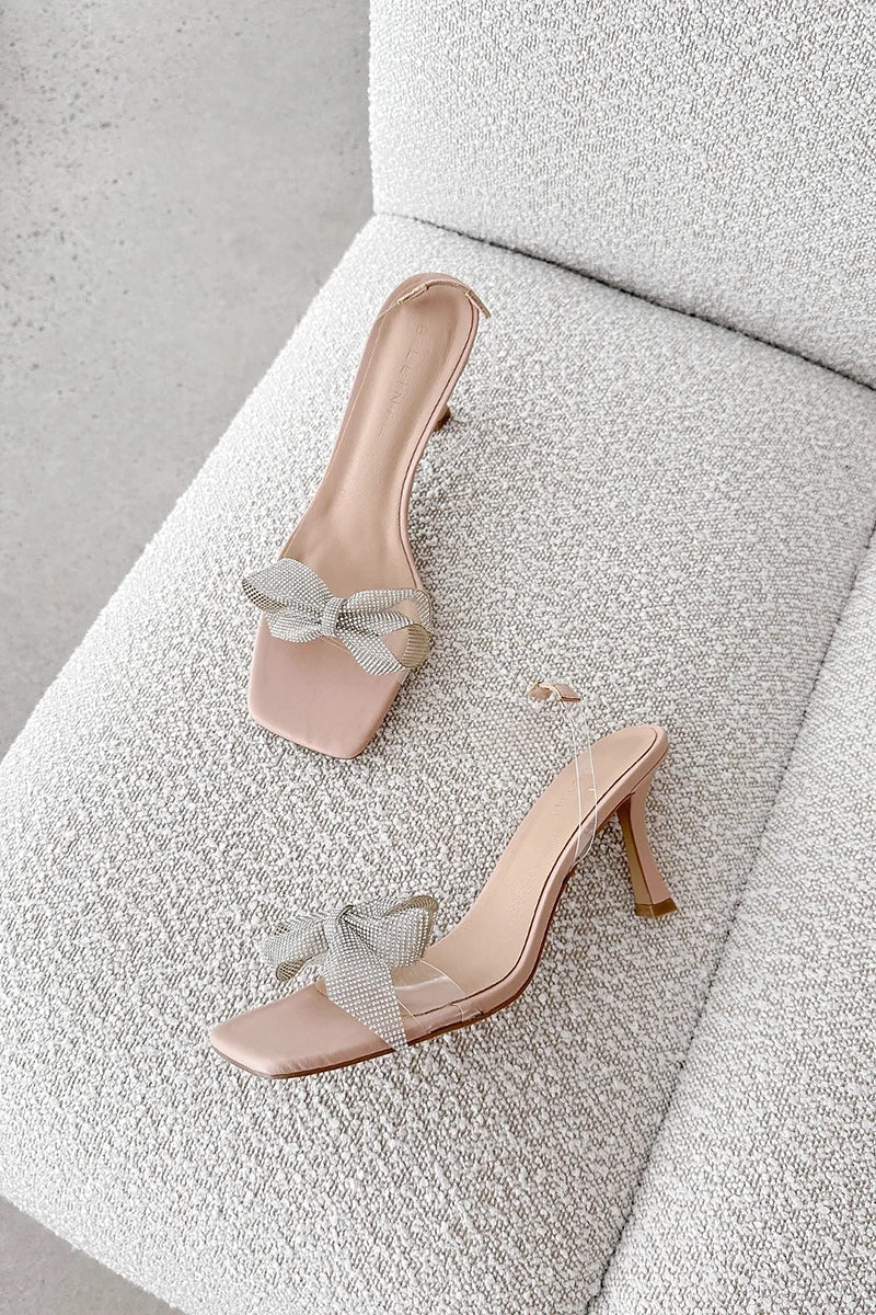 Jasmina Shiny Heels