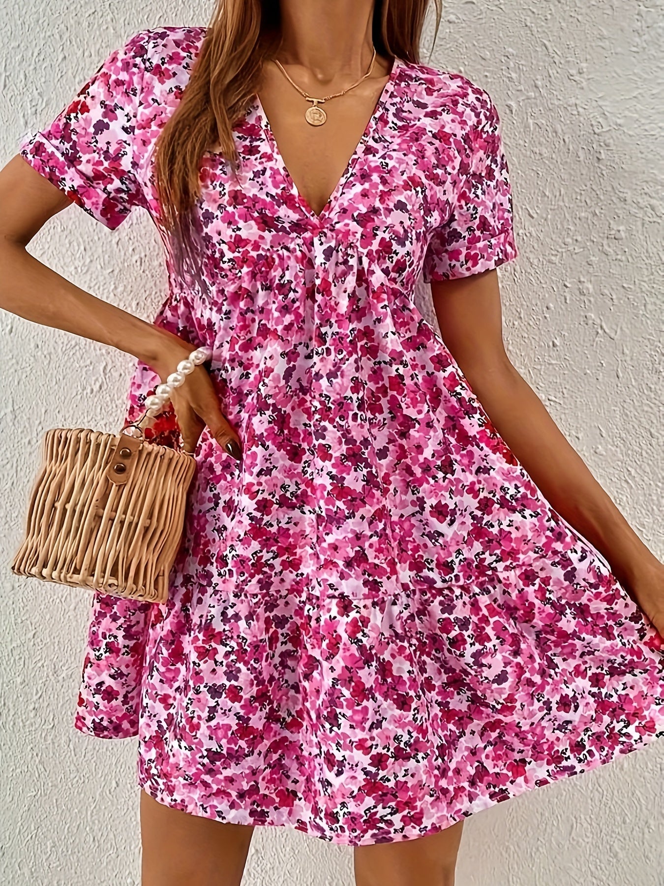 Julieth - Floral Wrap Dress