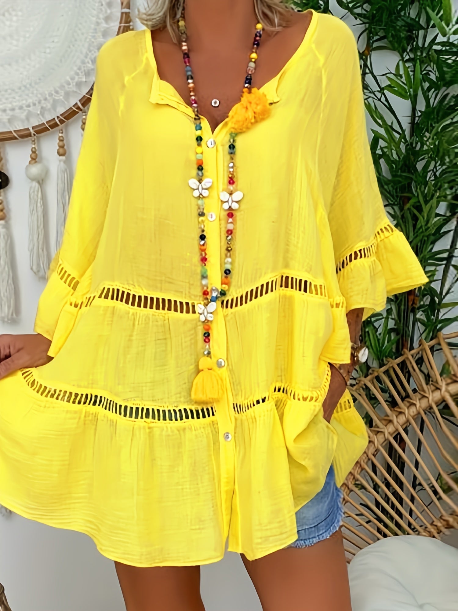 Adèle - Loose Boho Style Tops