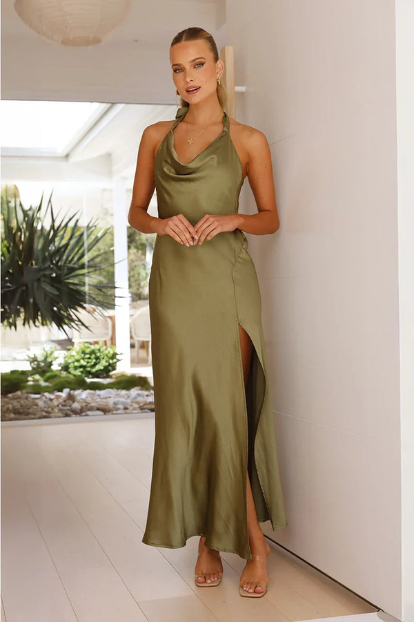 Alicia Maxi Dress - Olive