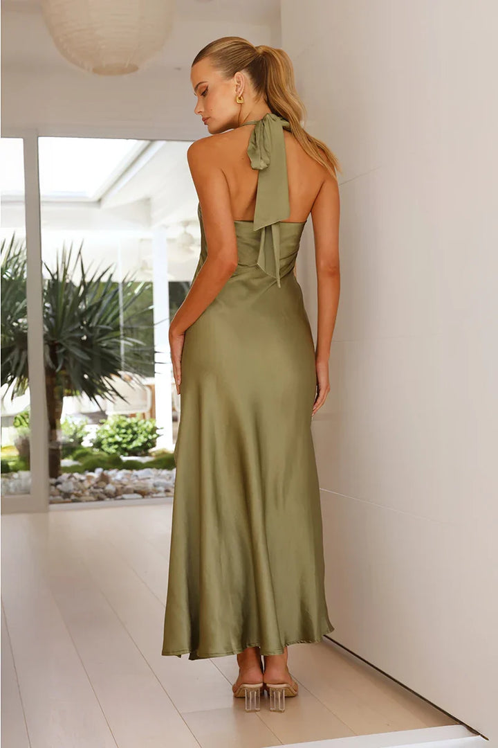 Alicia Maxi Dress - Olive