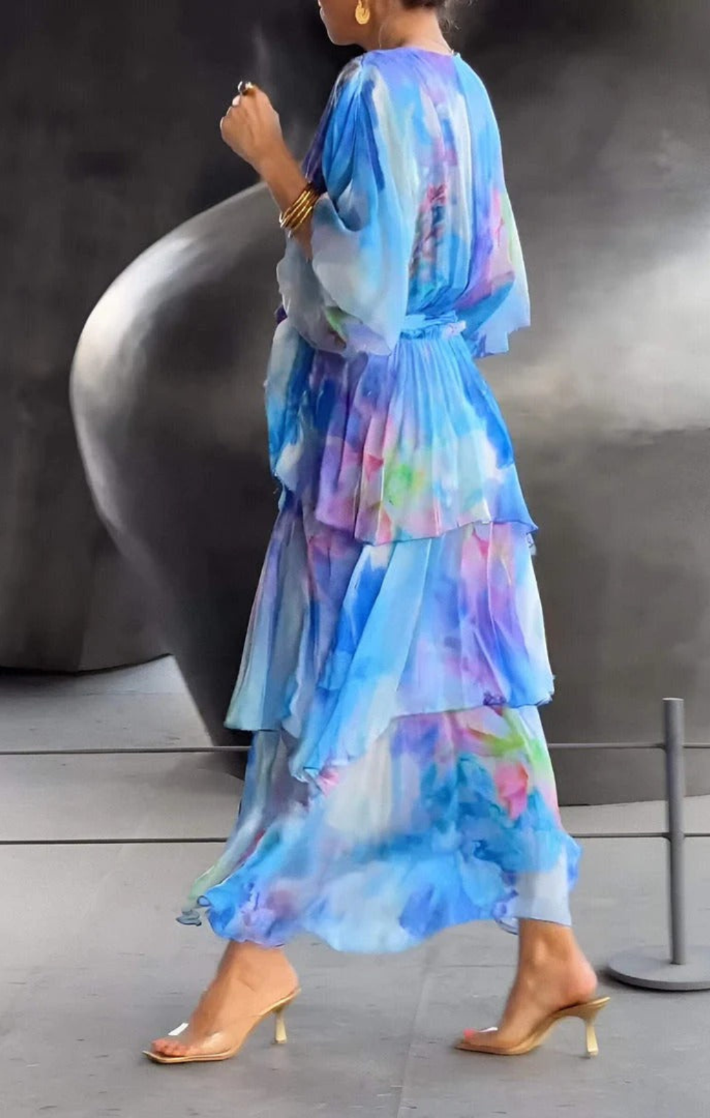 Avany | Stunning V-neck Dress