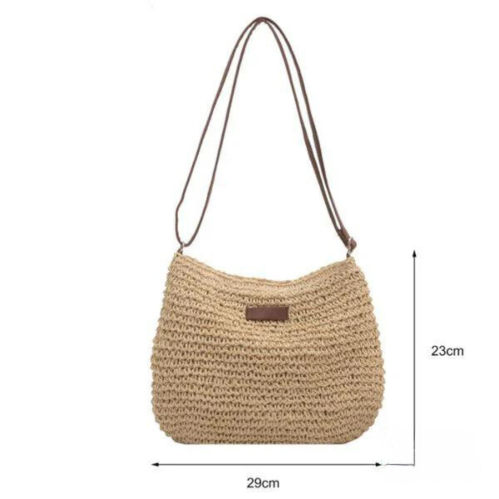 Kayla - Straw Crossbody Bag
