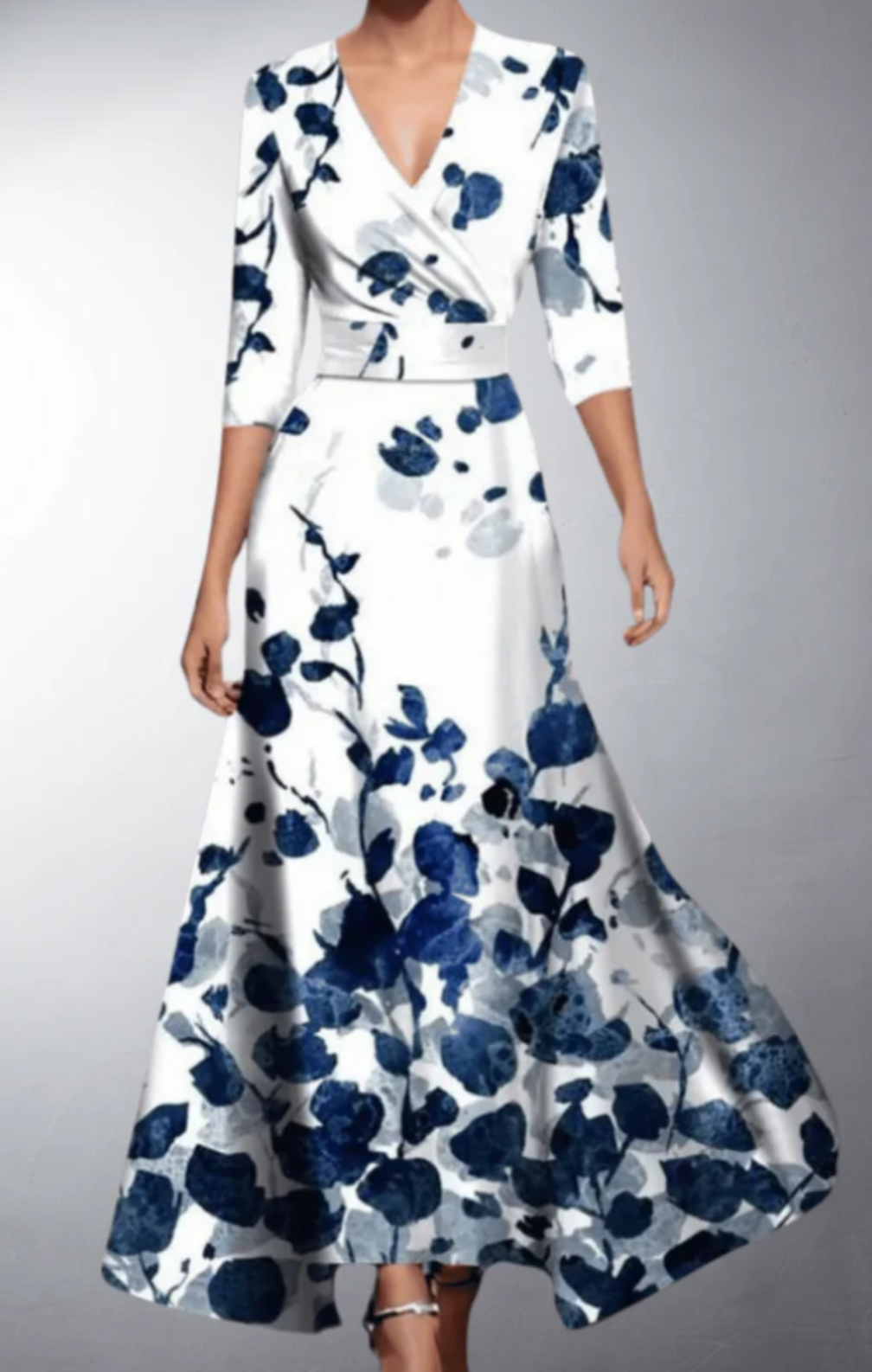 Maite - Long floral dress