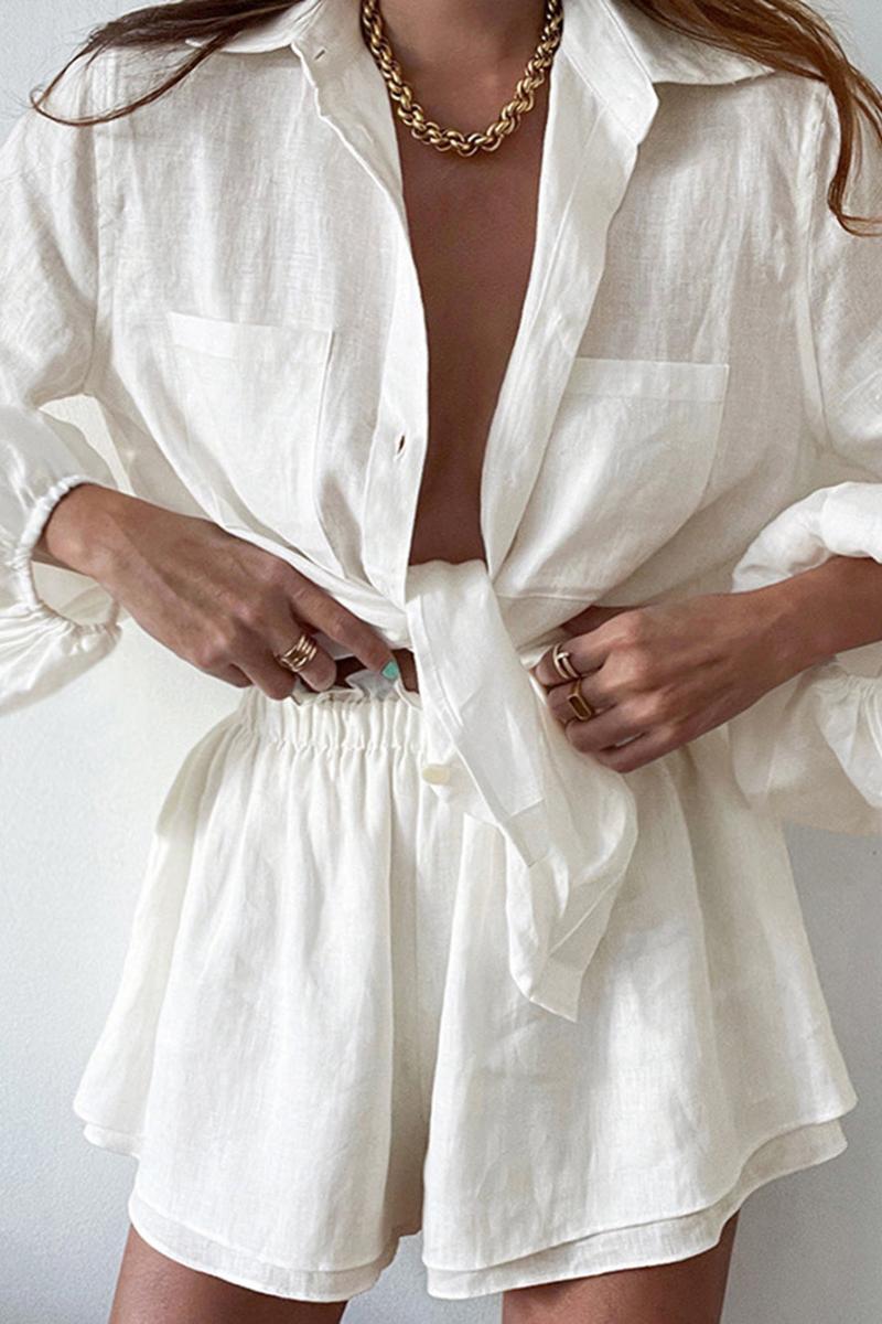 Pearl - Two-piece Linen Set
