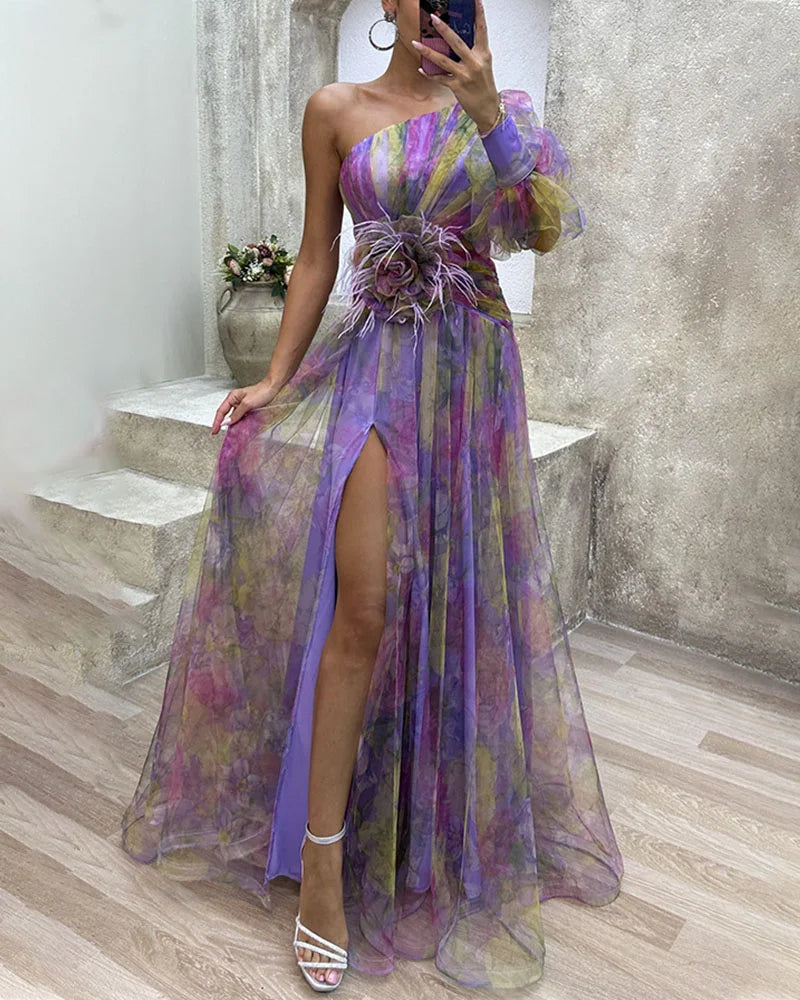 Alexandra | Elegant Dress with Slit