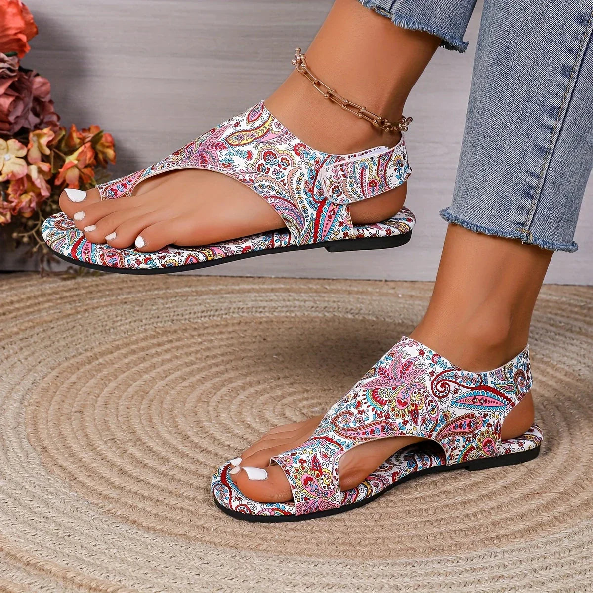 Zoe - Vintage Bohemian Sandals