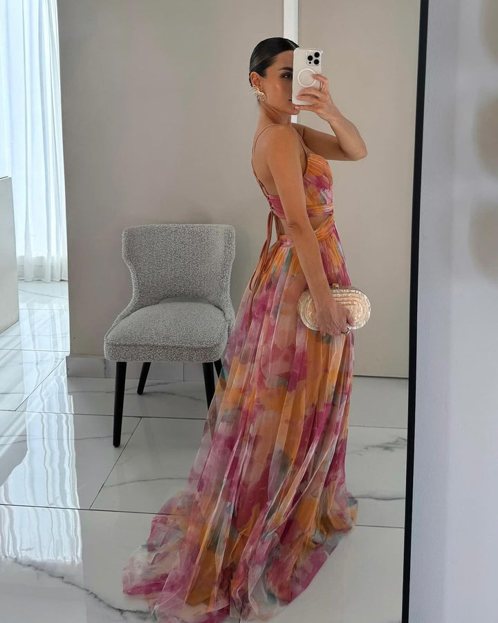 Marisela – Long Floral Dress