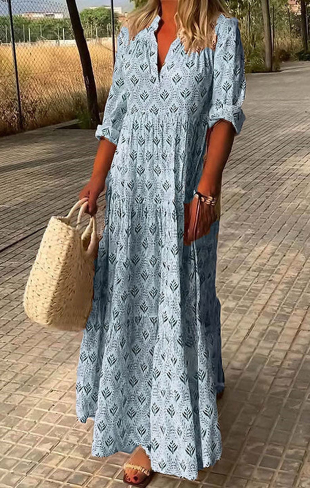 Faith - Bohemian Long Dress