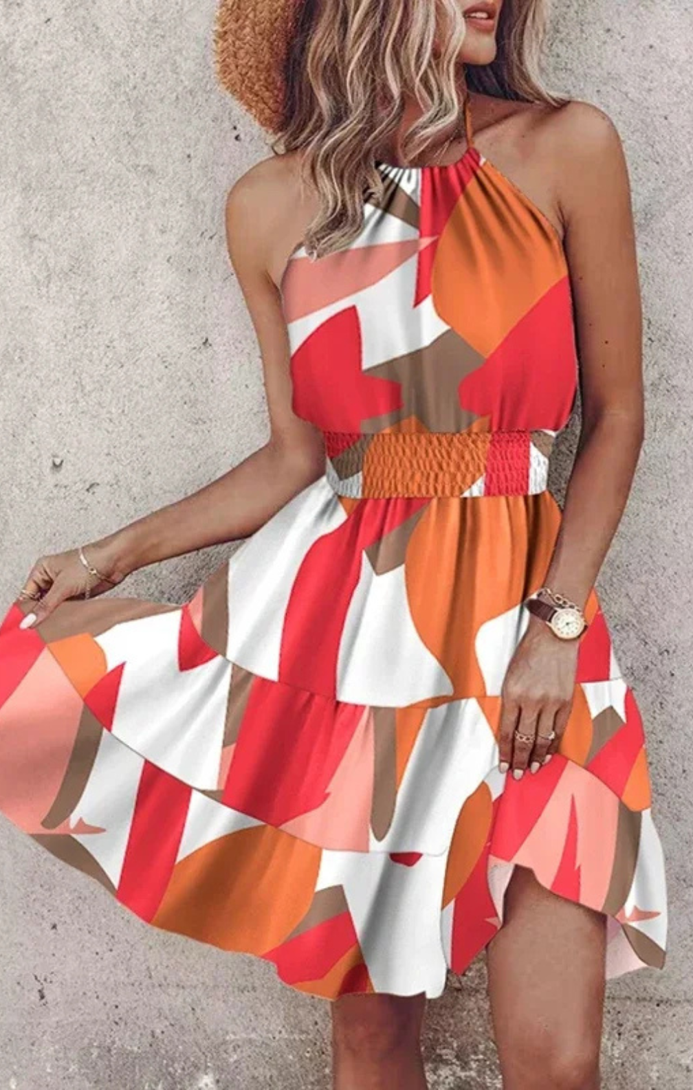 Angela - Bohemian Midi Dress