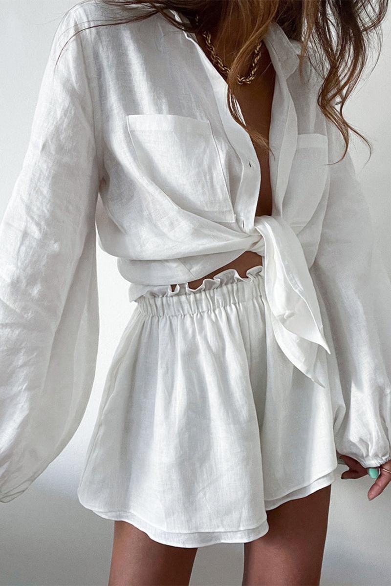 Pearl - Two-piece Linen Set