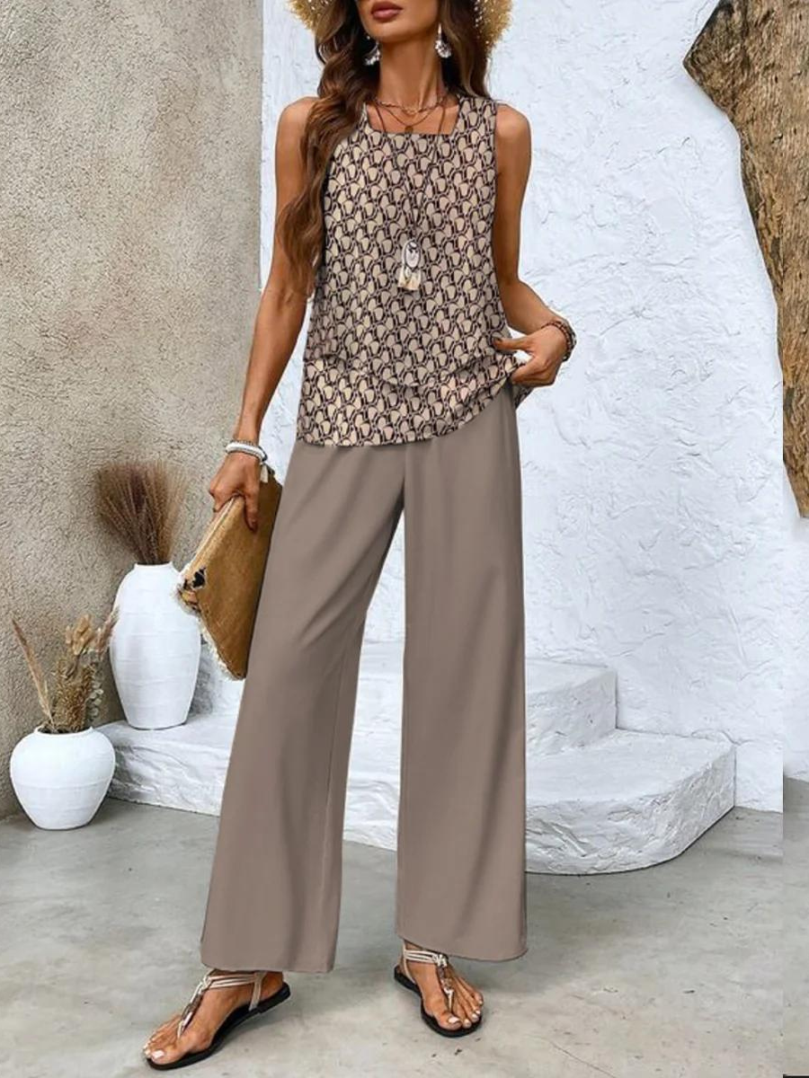 Kelara - Elegant Sleeveless Top