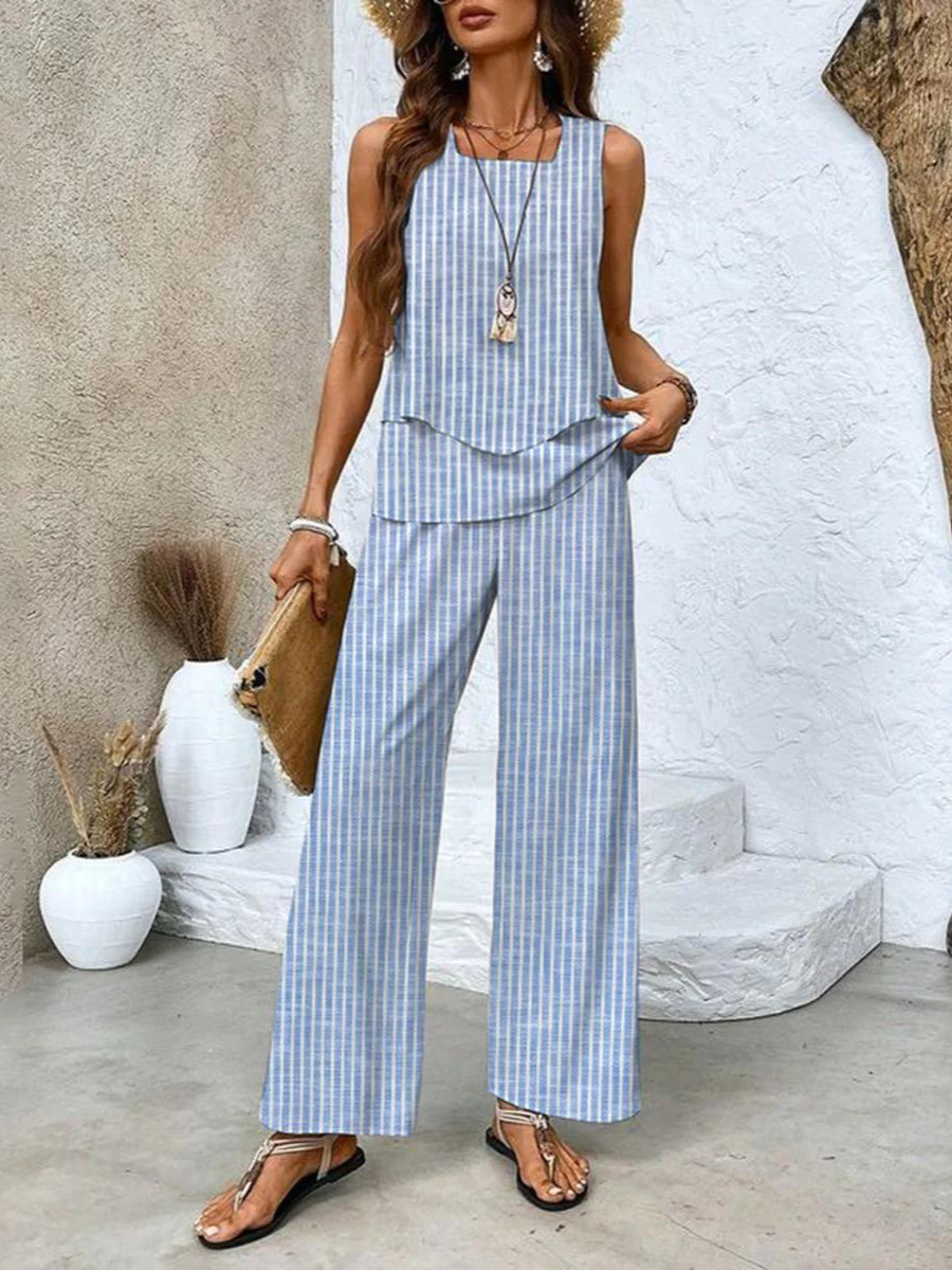 Kelara - Elegant Sleeveless Top