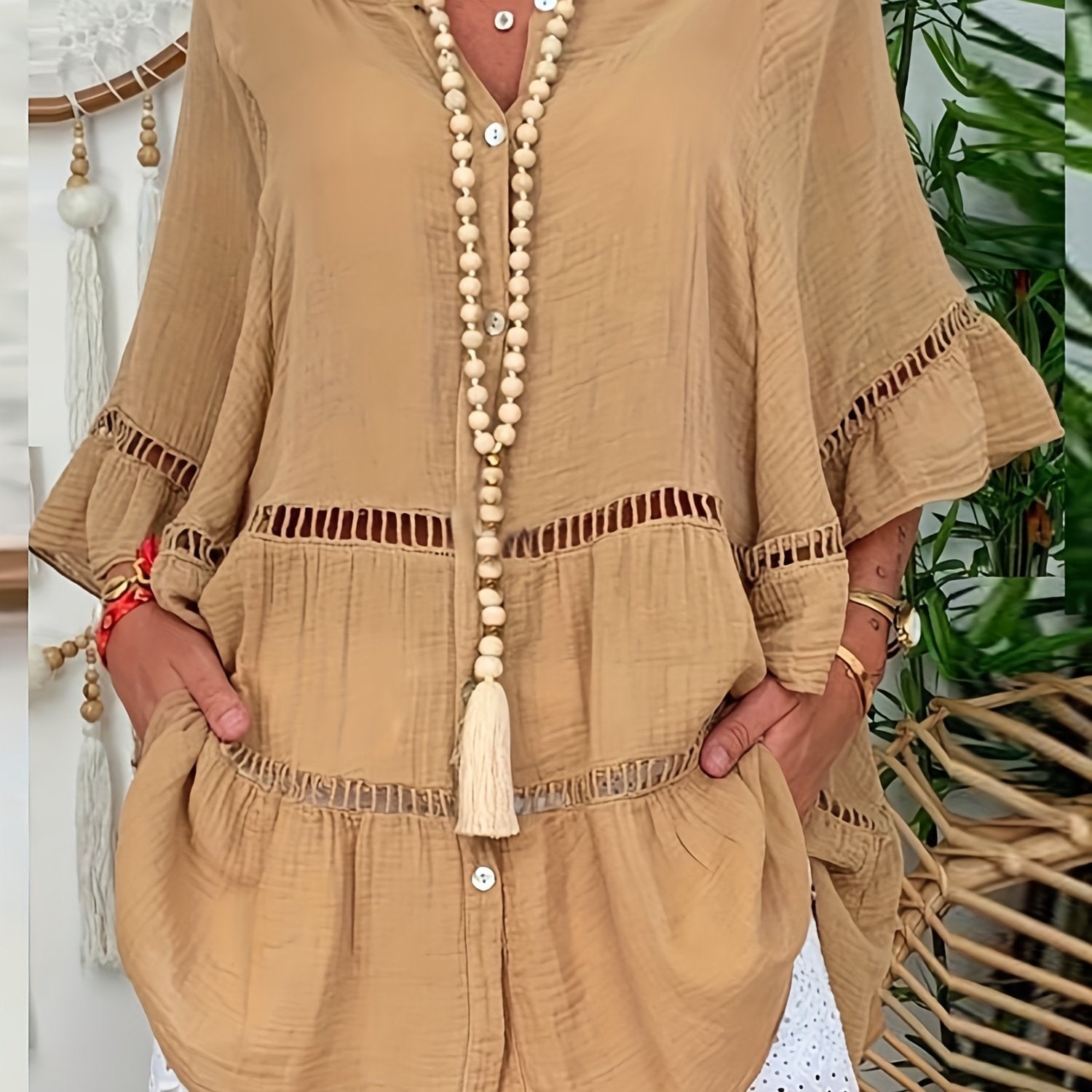 Adèle - Loose Boho Style Tops