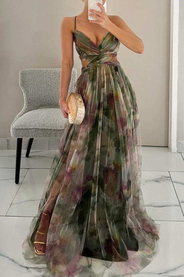 Marisela – Long Floral Dress