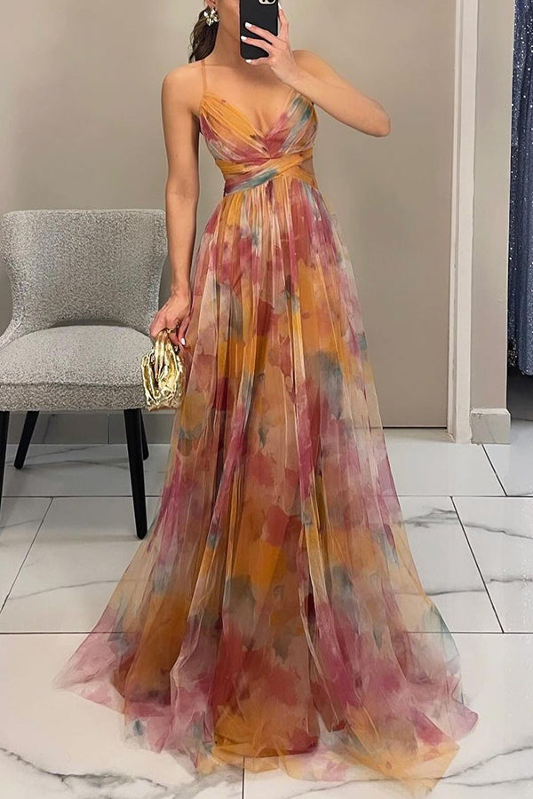 Marisela – Long Floral Dress