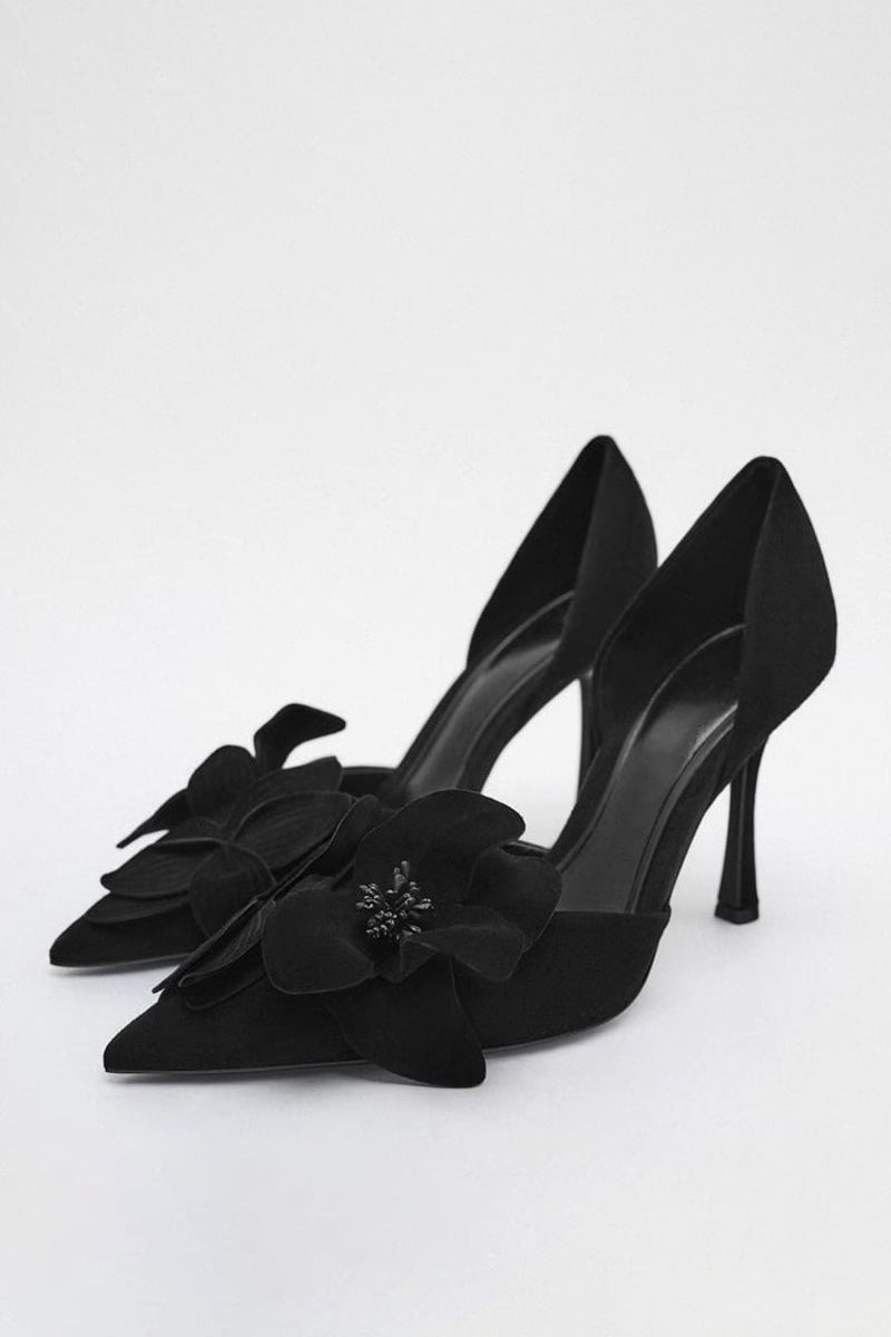 Luxury Flower Heels