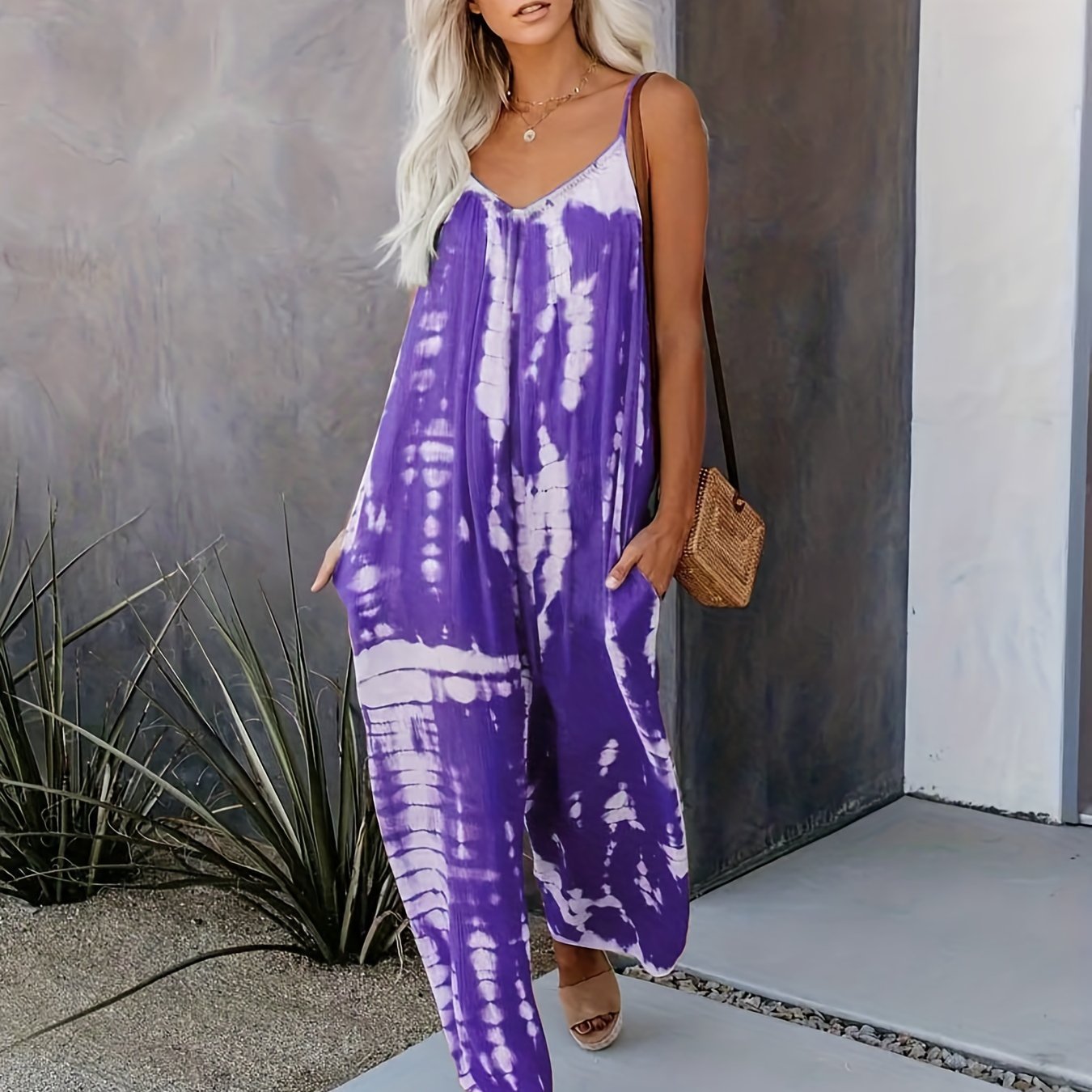 Juliette - Tie-Dye Cami Jumpsuit