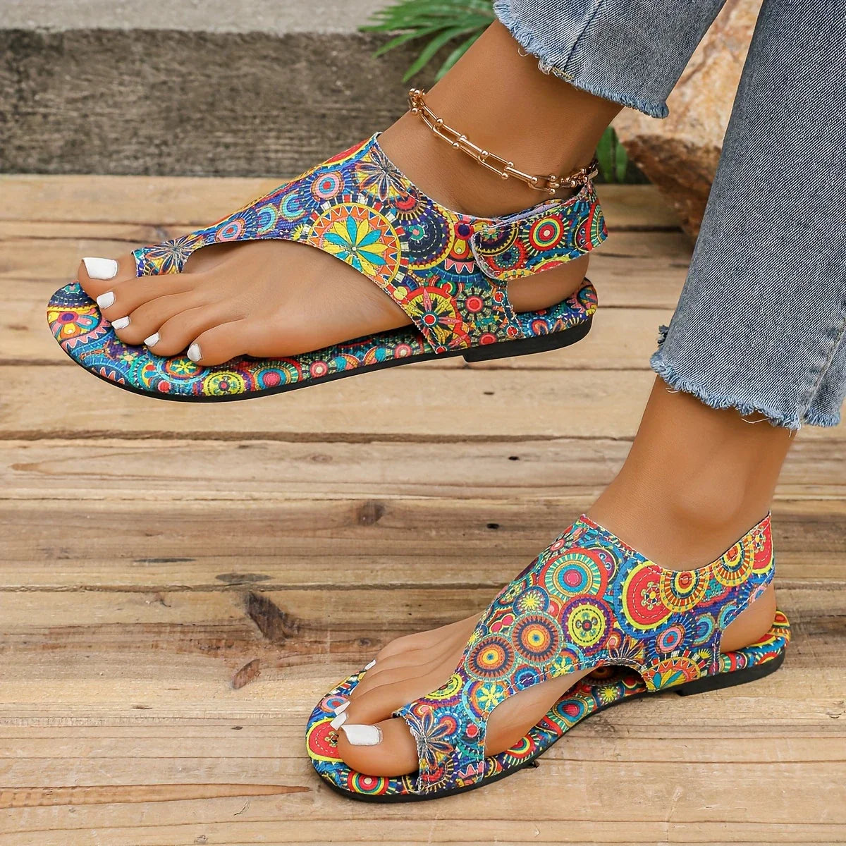 Zoe - Vintage Bohemian Sandals