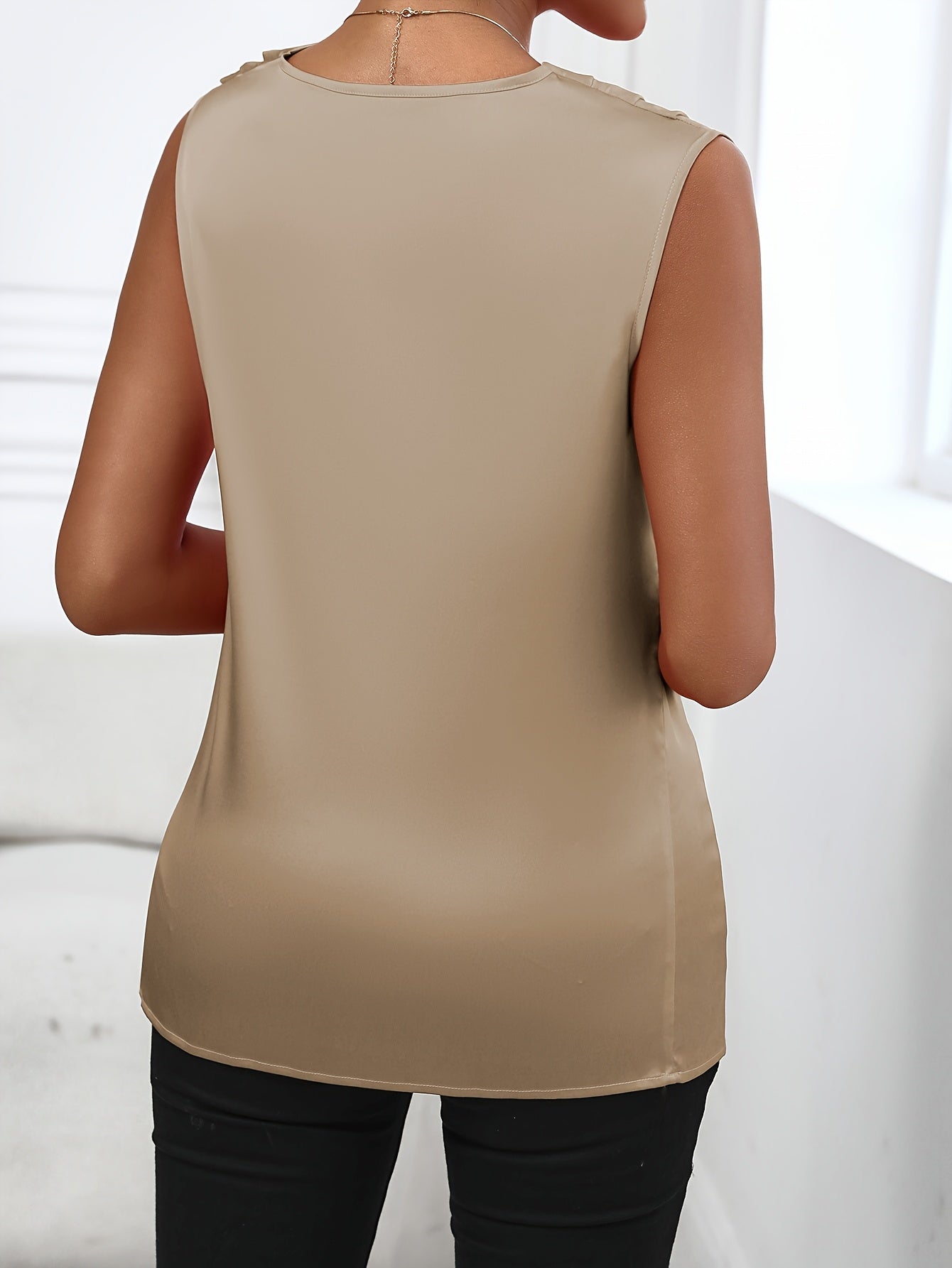 Manon - Cowl Neck Tank Top