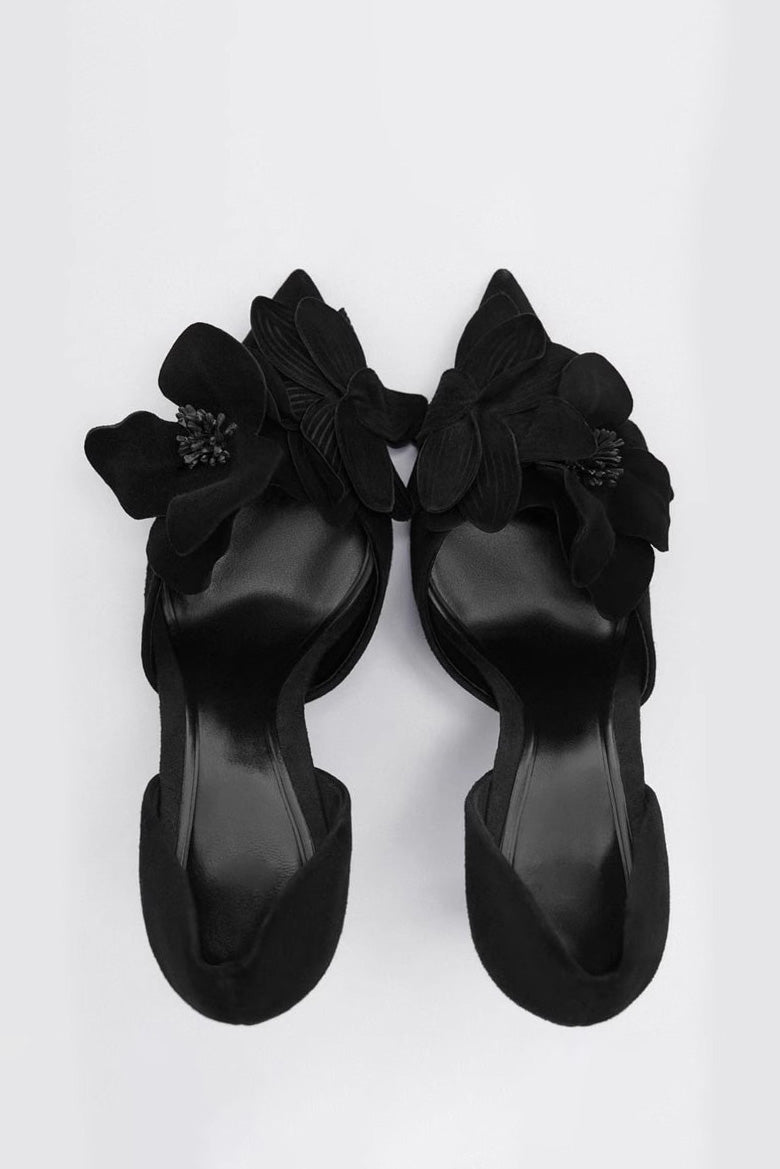 Luxury Flower Heels
