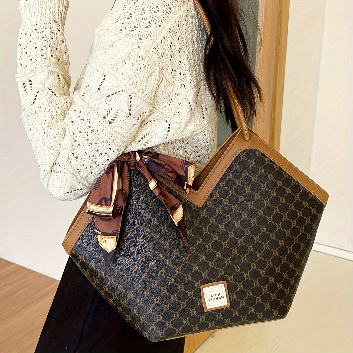 Aveline - Vintage Inspired Tote Bag