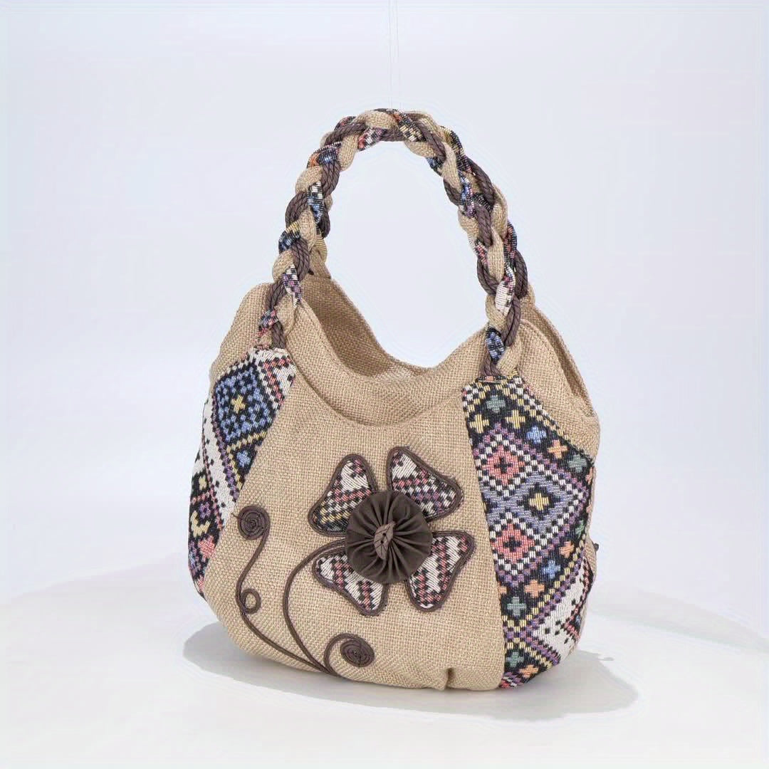 Orosia - Embroidered Bohemian Tote Bag