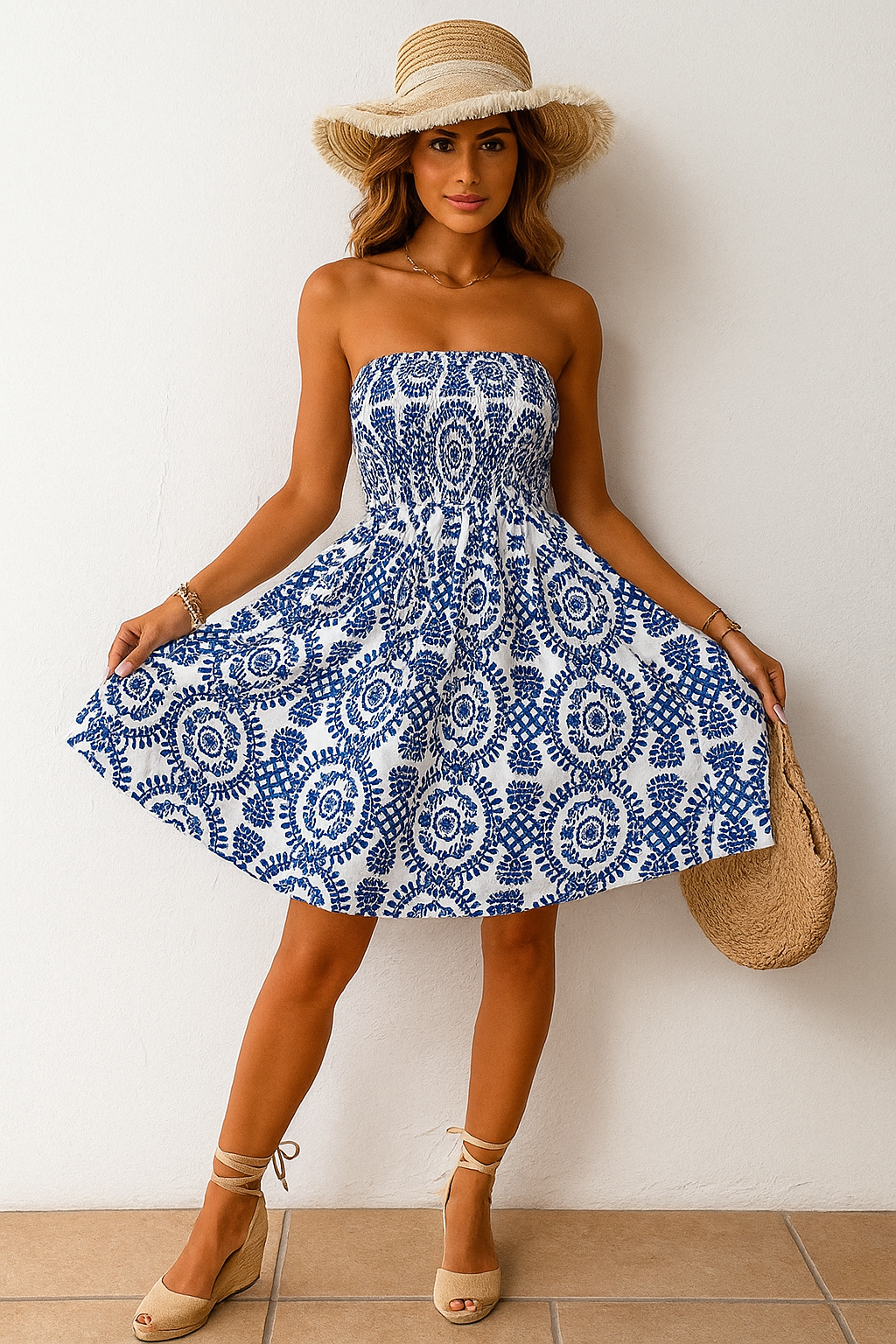 Élodie - Elegant Strapless Dress