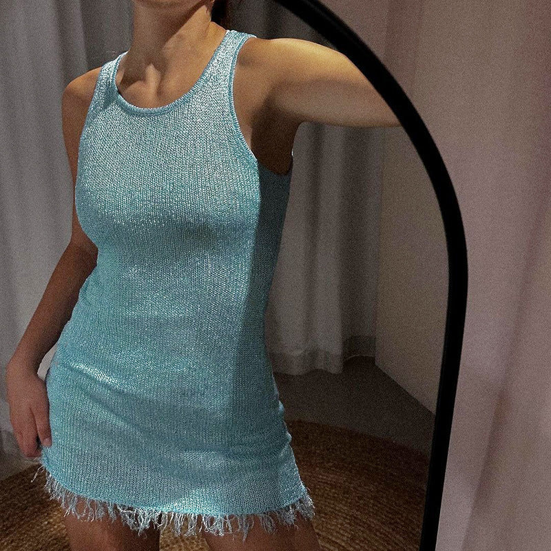 Mercedes - Patchwork Mini Dress